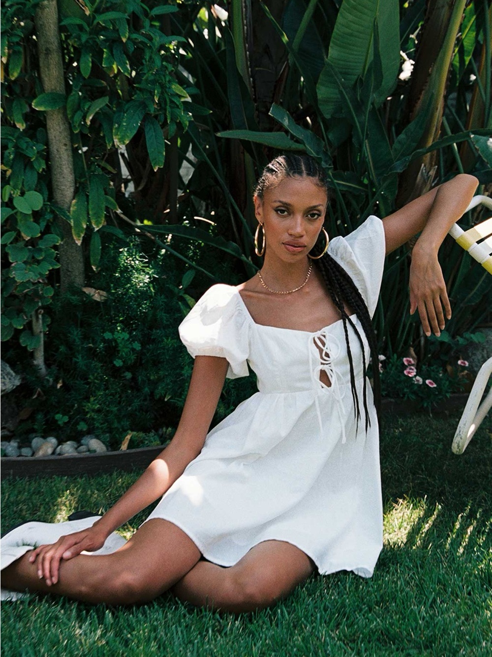 PRINCESS POLLY - White mini dress